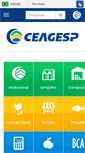 Mobile Screenshot of ceagesp.gov.br